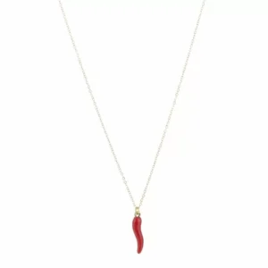 Ketting minimalistisch met rode peper